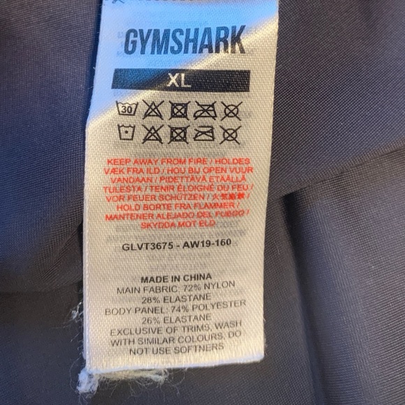 Gymshark Lustre Vest tank size XL, a blueish gray color - Picture 3 of 3